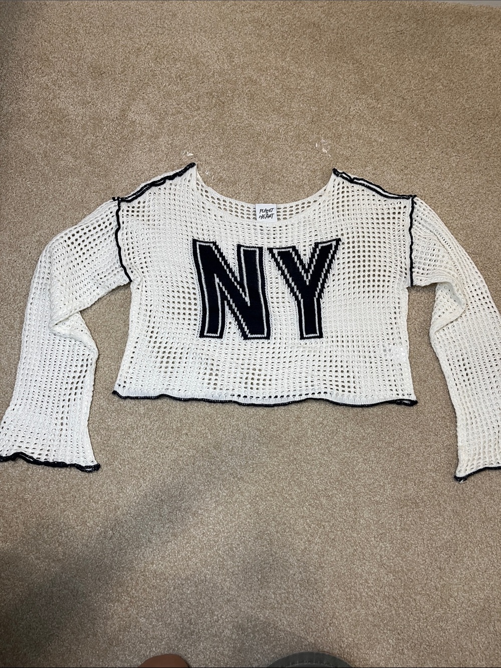 Crochet crop top